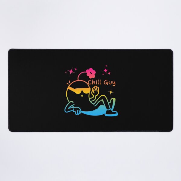 Item preview, Chill Guy, Pansexual pride flag graphic, Chill Guy Meme, Stress free, Relaxed Guy, lowkey chill out, internet humors, designed and sold by PrideBeProud.