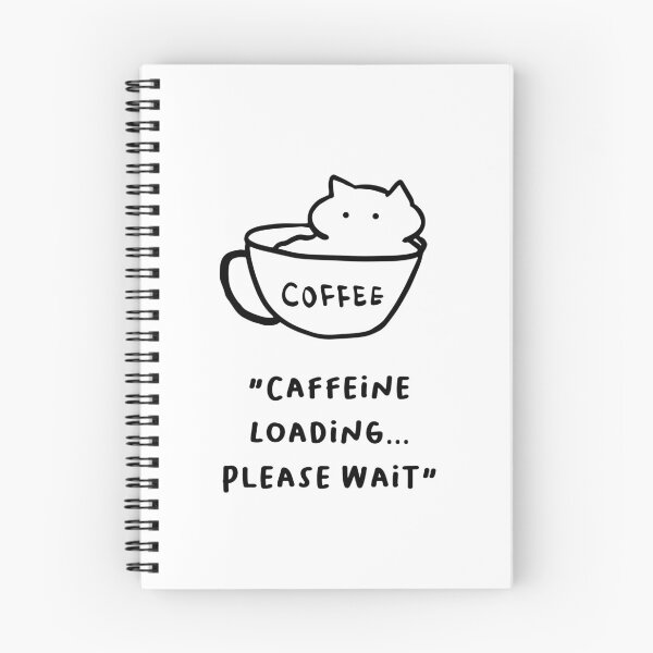 Item preview, Caffeine Loading… Please Wait – Funny Coffee Design designed and sold by RM-Journey.