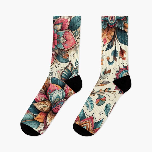 Artikelvorschau, Boho Bloom Bliss - Florales Muster - Potpourrie entworfen und verkauft von nature. electrified..