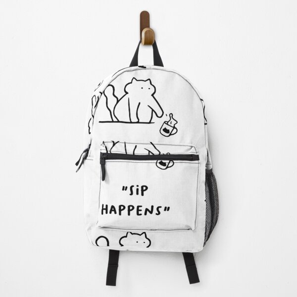 Item preview, Sip Happens – Funny Coffee Quote Design designed and sold by RM-Journey.
