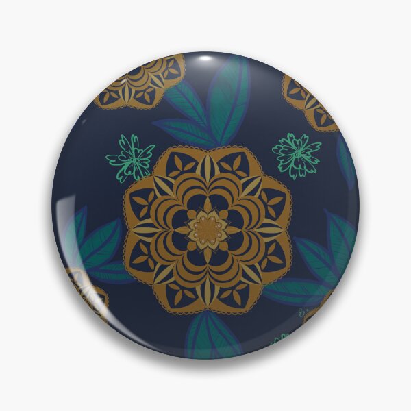 Aperçu de l'œuvre Mandala floral jaune créée et vendue par Ema-R.
