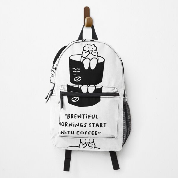 Item preview, Brewtiful Mornings Start with Coffee – Cute Cat Coffee Art designed and sold by RM-Journey.