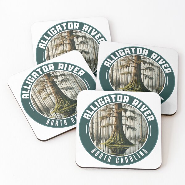 Item preview, Alligator River North Carolina Art Travel  designed and sold by MaateoDesign.