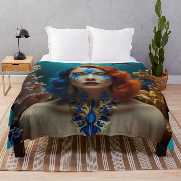Item preview, Reina de los Océanos: Belleza Entre Corales designed and sold by PixelAndBrush.