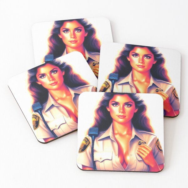 Item preview, Hot Policewoman designed and sold by PulpVintage.