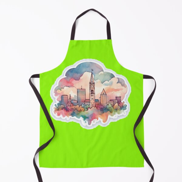 Item preview, Allentown, PA Minimalist Retro Watercolor Sticker, designed and sold by PaintMeWorld.