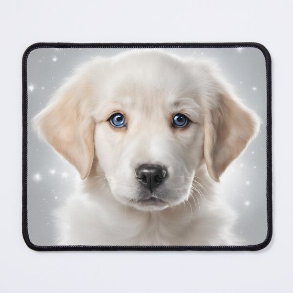 Item preview, Adorable white puppy illustration designed and sold by Tomster104.