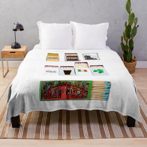 Item preview, Irish Matchbook Art: Irish Wall Art, Bar Cart Art, Ireland, Trendy Matchbox Print, Love Ireland, Good Vibes  designed and sold by DazzledPenguin.
