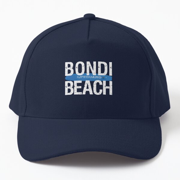 Vista previa del artículo con la obra «Vida en la playa de Bondi Rescue, color blanco», diseñado y vendido por porterpouts.
