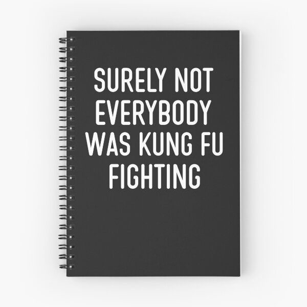 Item preview, Surely Not Everybody Was Kung Fu Fighting  designed and sold by Magicalpallette.