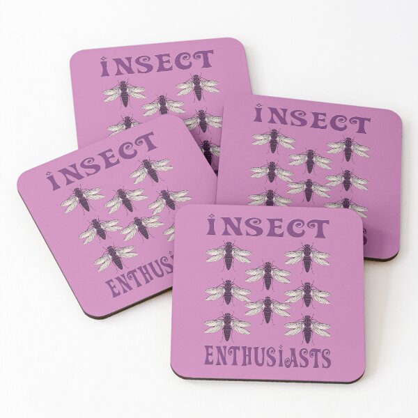 Item preview, Cicada pattern Insect Enthusiasts entomology violet designed and sold by AlchemyColor.