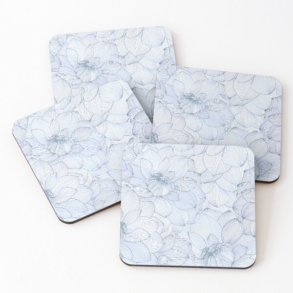 Item preview, Blue Floral Crocus - Comforters, Throw Pillow, Phone Case, Decor designed and sold by Imaginarium Depot - ImaginariumDepot.us.