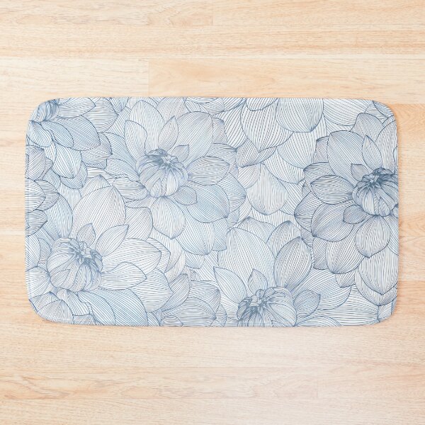Item preview, Blue Floral Crocus - Comforters, Throw Pillow, Phone Case, Decor designed and sold by Imaginarium Depot - ImaginariumDepot.us.