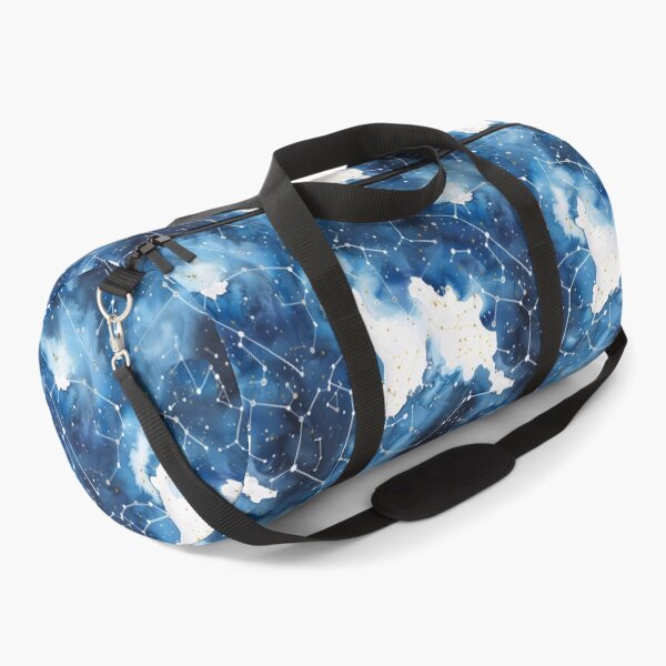 Item preview, Constellation Print, Star Map, Celestial Galaxy, Watercolour Starry Night designed and sold by naturalplanners.