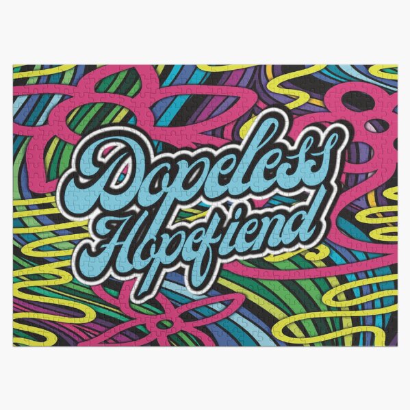 Dopeless Hopefiend - Recovery Sayings Jigsaw Puzzle
