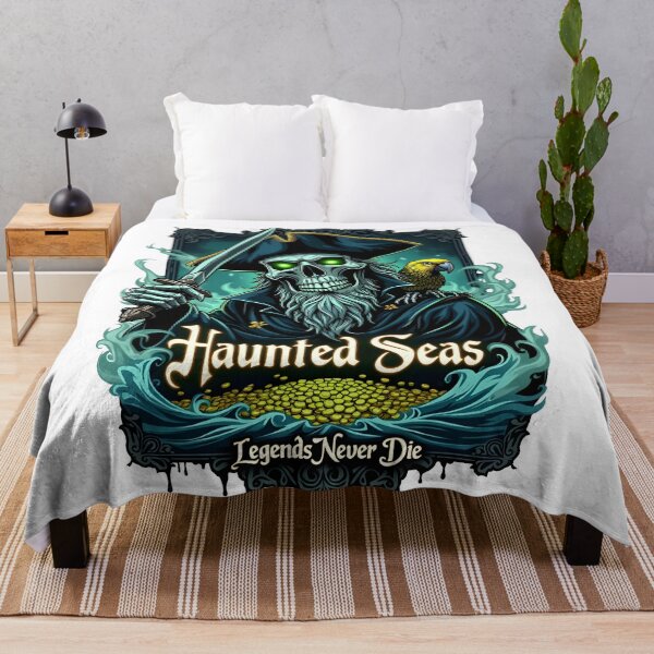 Item preview, Haunted Seas Horror Ghost Pirate Design designed and sold by GesparHouse.