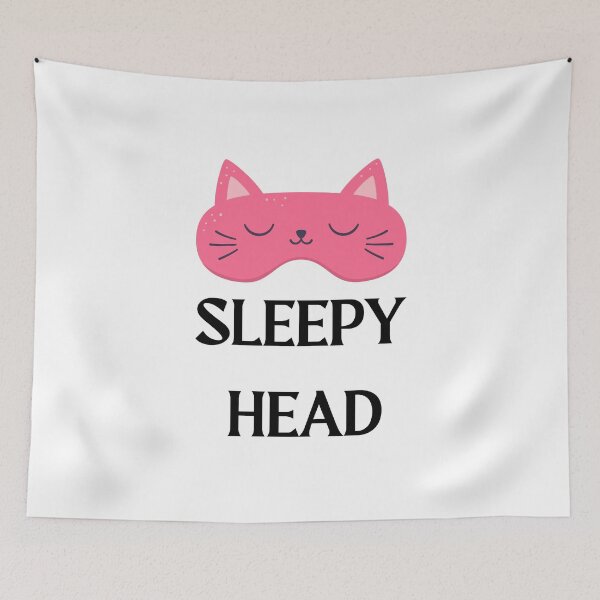 Item preview, Bedroom Wall Art, Sleepy Head, Snooze Space, Dopamine Decor, Hibernation Zone - Do Not Disturb, Snooze Space, Minimalist Typography Print designed and sold by DazzledPenguin.