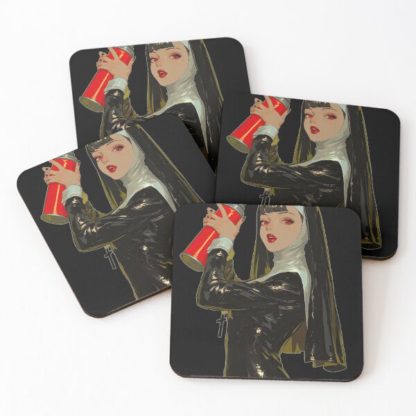 Item preview, Nun and coffee  designed and sold by obstinator.