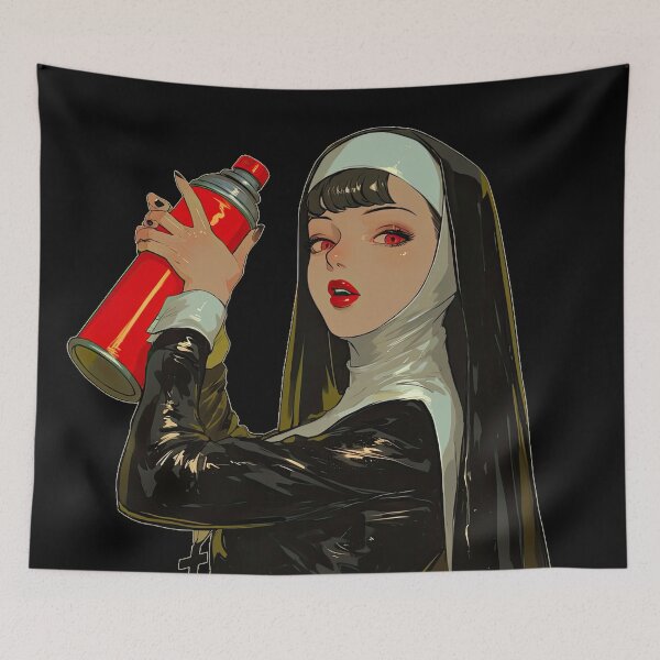 Item preview, Nun and coffee  designed and sold by obstinator.