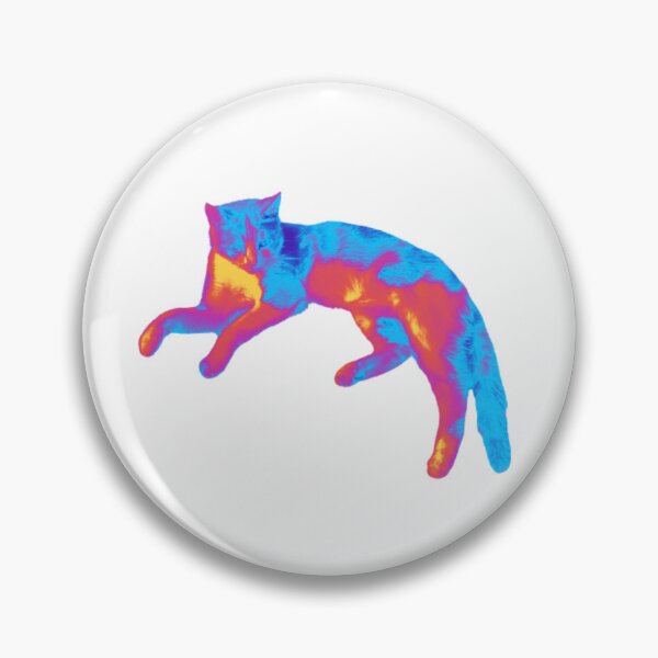 Item preview, Psychedelic Calico Cat designed and sold by CreepingWillow.