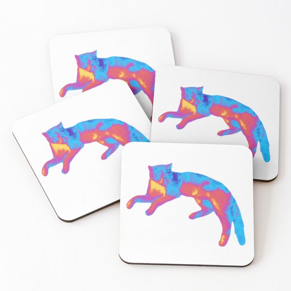 Item preview, Psychedelic Calico Cat designed and sold by CreepingWillow.