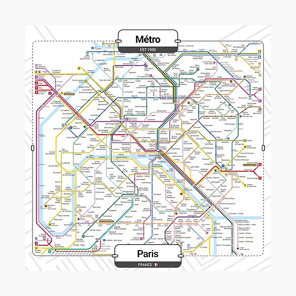 Item preview, Subway - Paris designed and sold by aleibanez.