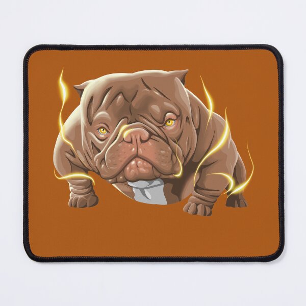 Item preview, American Bully exotic chocolate drawing designed and sold by MBA.