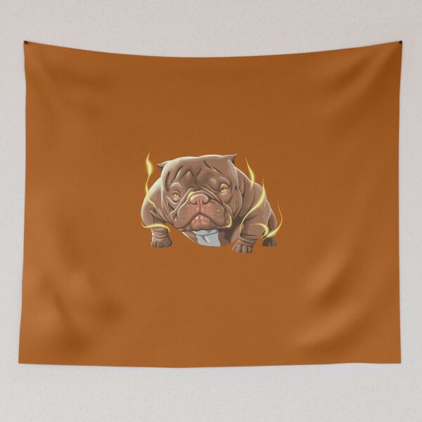 Item preview, American Bully exotic chocolate drawing designed and sold by MBA.