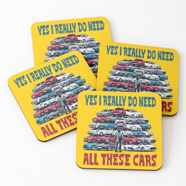 Item preview, Yes I Really Do Need All These Cars designed and sold by AlchemyColor.