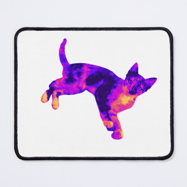 Item preview, Psychedelic Calico Cat designed and sold by CreepingWillow.