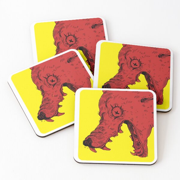 Item preview, Sketch Wolf - Yellow Red designed and sold by imsmallfry.