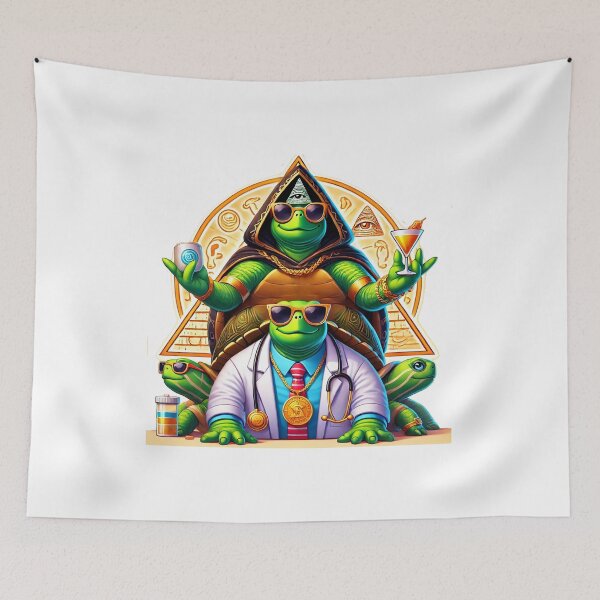 Item preview, Turtles all the way down designed and sold by supersanko.