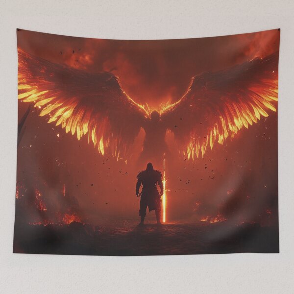 Item preview, Stand Against the Inferno designed and sold by Carlos Monteiro.