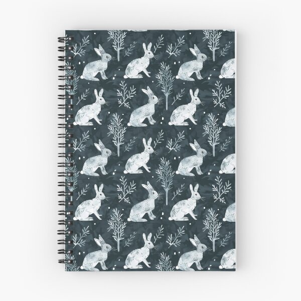 Item preview, Winter Rabbits, Hares and Flowers, Country Home Aesthetic designed and sold by naturalplanners.