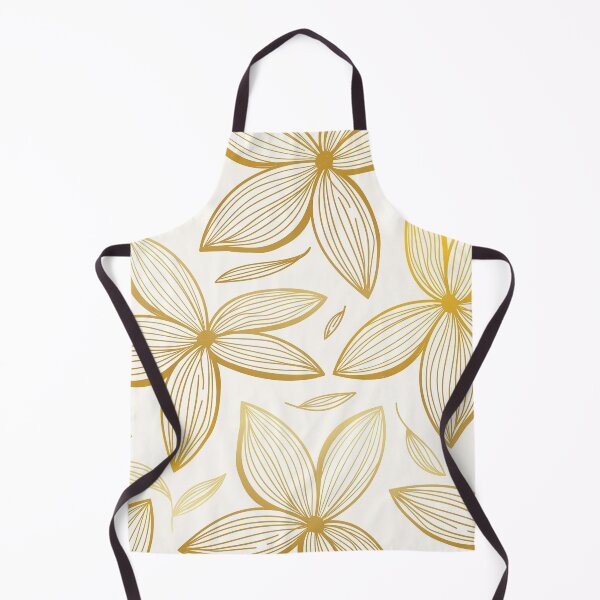 Item preview, Delicate golden flowers designed and sold by OtterFactory.