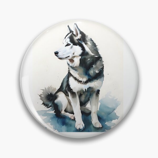 Item preview,  Siberian Husky - Stunning, Playful, and Adventurous Dog Breed designed and sold by VibeTCreations.