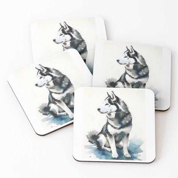 Item preview,  Siberian Husky - Stunning, Playful, and Adventurous Dog Breed designed and sold by VibeTCreations.