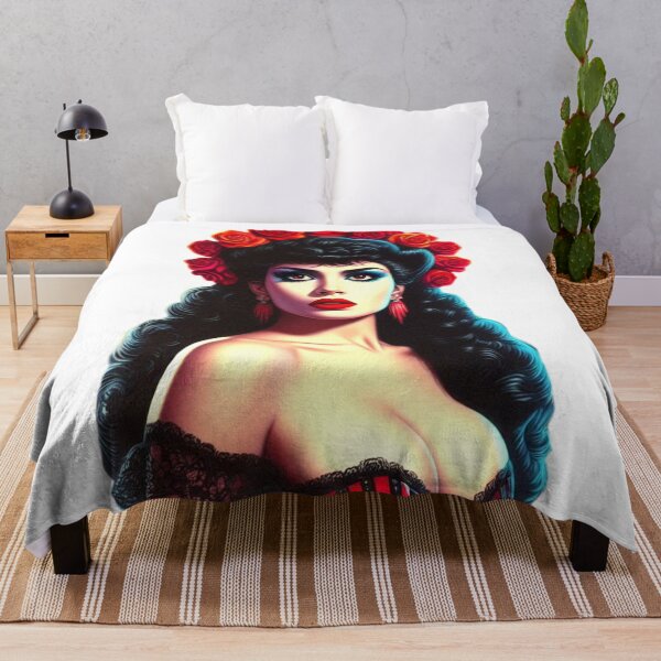 Aperçu de l'œuvre Femme gothique vintage créée et vendue par PulpVintage.