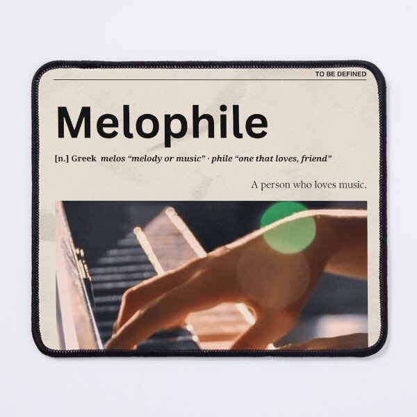 Item preview, Melophile | Word Definition designed and sold by ToBeDefined.