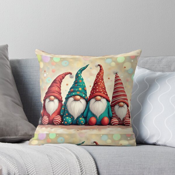 Item preview, SLEEPY GNOMES FUNNY CUTE GROUCHY WINTER FESTIVE GNOMES designed and sold by Arts4U.