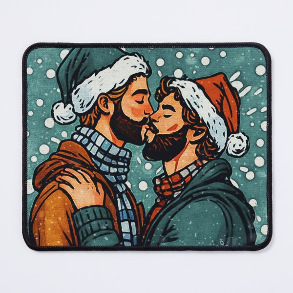 Artikelvorschau, Ein Weihnachtskuss III entworfen und verkauft von Hunkyismything.