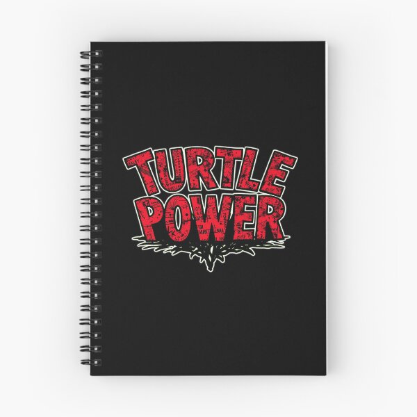 Item preview, Turtle Power, Newsprint, Red Font designed and sold by Burn-Ego.