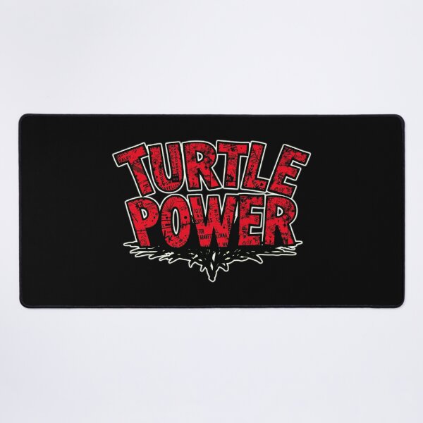Item preview, Turtle Power, Newsprint, Red Font designed and sold by Burn-Ego.