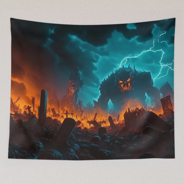 Item preview, Graveyard of the Infernal Giant designed and sold by Carlos Monteiro.