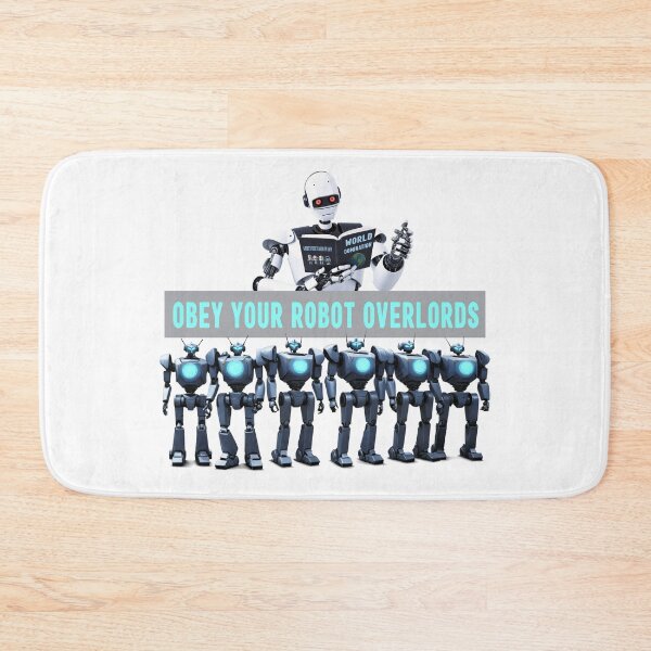 Item preview, Obey Your Robot Overlords designed and sold by 3Brew-Designs.