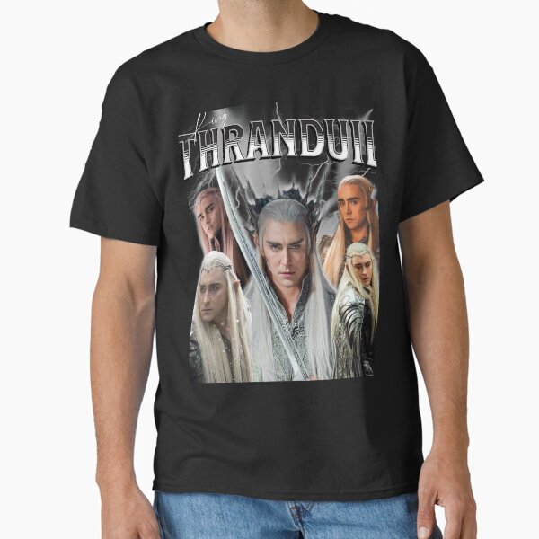 Item preview, King Thranduil Retro Tee. designed and sold by Linibird.