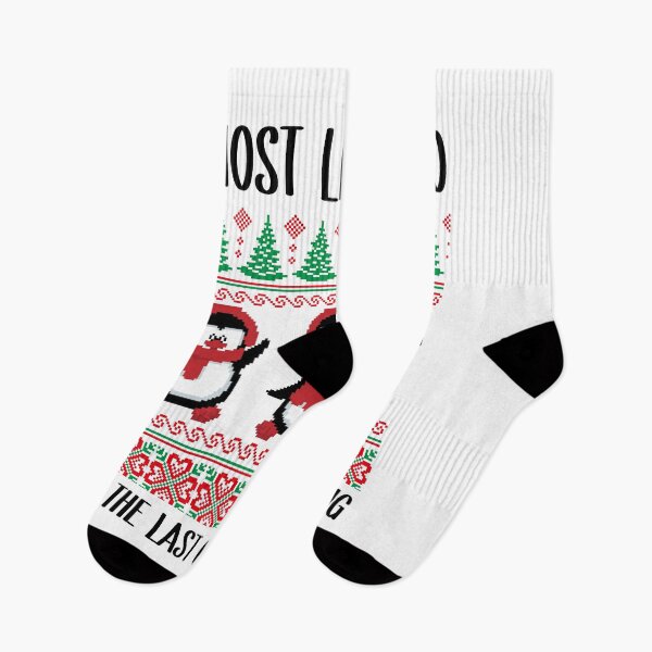 Item preview, MOST LIKELY TO BE THE LAST ONE SHOPPING, PENGUIN CHRISTMAS  designed and sold by PRINYOS.