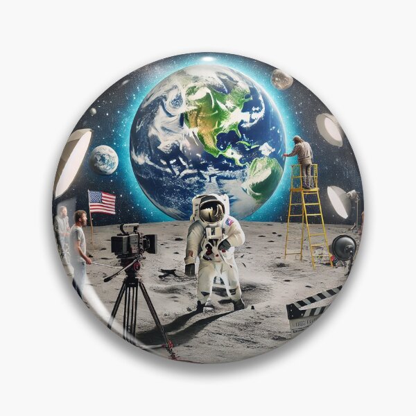 Item preview, Fake landing on the moon designed and sold by supersanko.