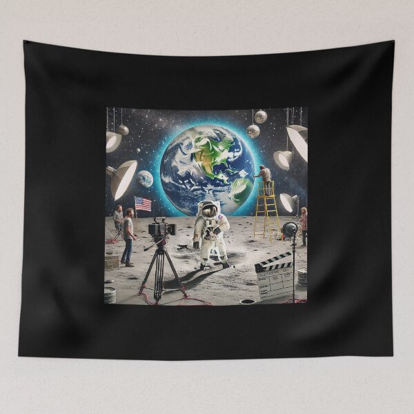 Item preview, Fake landing on the moon designed and sold by supersanko.