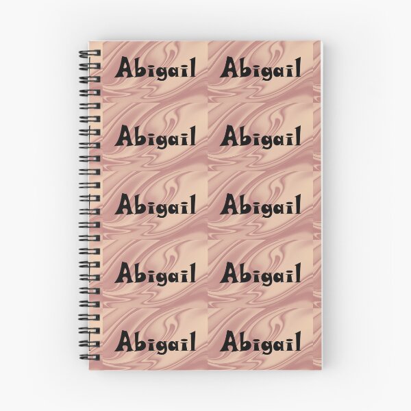 Item preview, Abigail Name Design - Cute Font, Minimalist, with Black Lettering :) designed and sold by Myriel-Myriel.